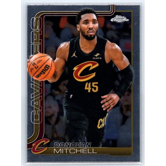 2025-26 Topps Chrome Donovan Mitchell #69