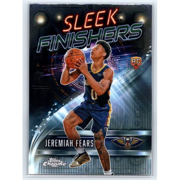 2025-26 Topps Chrome Jeremiah Fears #SF-27 Sleek Finishers