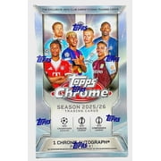 2025-26 Topps Chrome UEFA Club Competitions Soccer Hobby Box