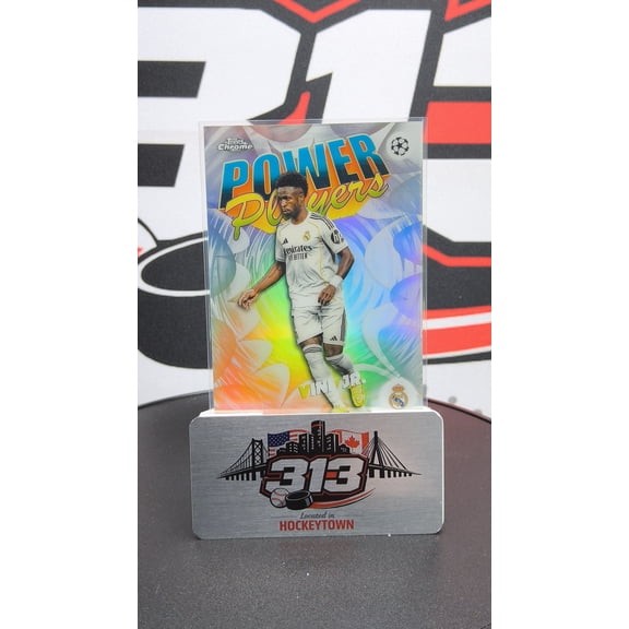 2025-26 Topps Chrome UEFA Club Competitions Power Players Vini Jr. #PP-14