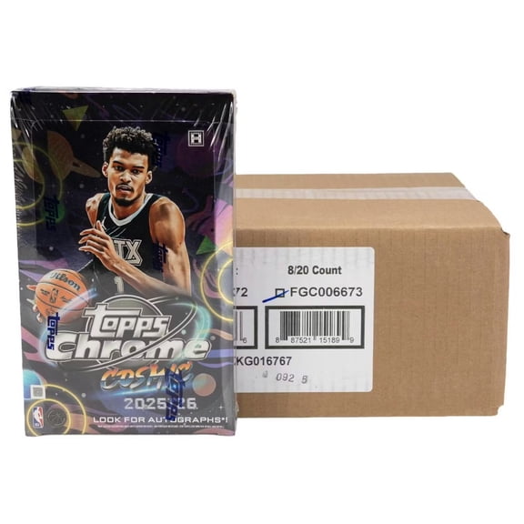 2025-26 Topps Cosmic Chrome Basketball Hobby Box Case