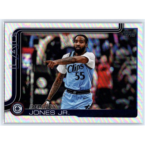2025-26 Topps Derrick Jones Jr. #148 Rainbow Foilboard