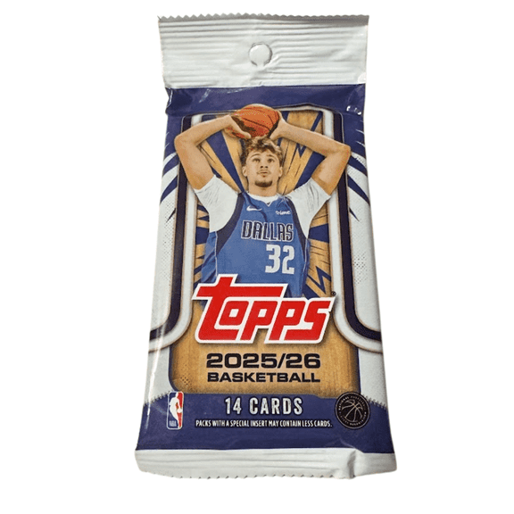 2025-26 Topps Flagship Basketball Trading Cards Pack, 14 Cards Each