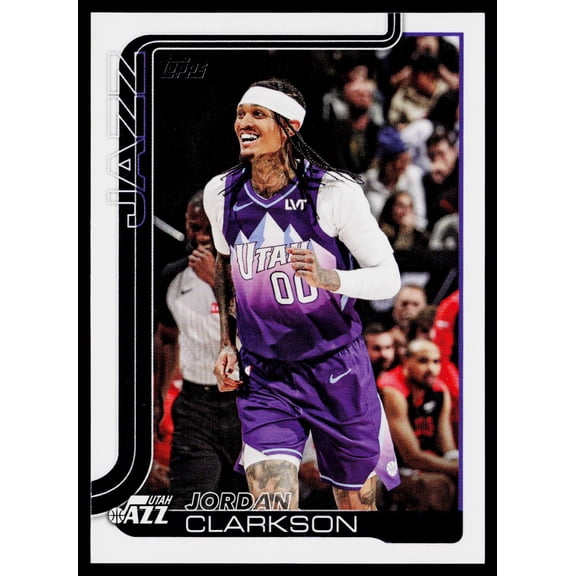2025-26 Topps Jordan Clarkson Utah Jazz #132 Basketball Card