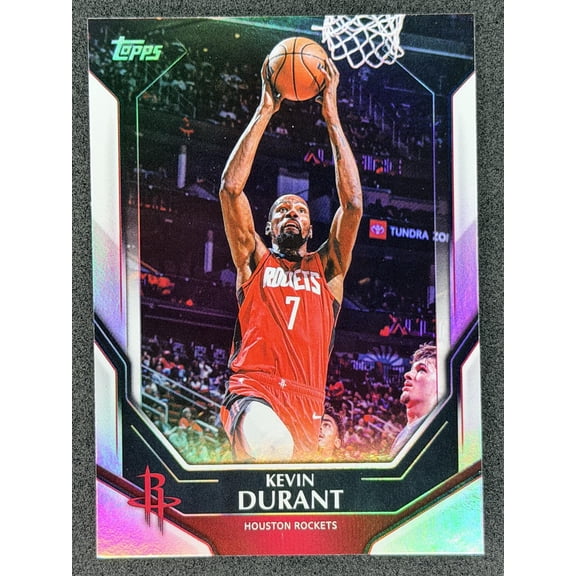 2025-26 Topps Kevin Durant Houston Rockets NBA Trading Card #NBA-10 Collector Kit