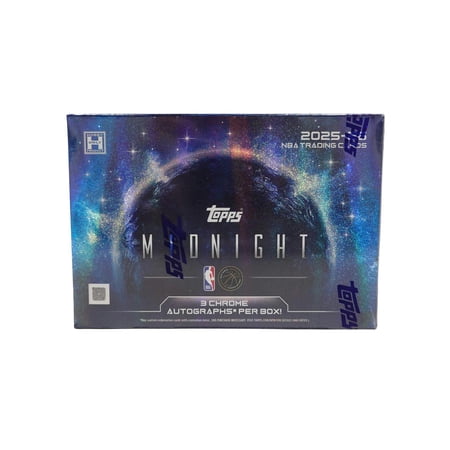 2025-26 Topps Midnight Basketball Trading Cards Hobby Box