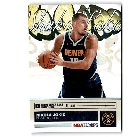 2025-26 Topps NBA Hoops BO-1 Nikola Jokic Denver Nuggets Near Mint Basketball Card Denver Nuggets NBA Basketball Trading Card