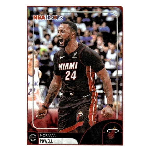 2025-26 Topps NBA Hoops Basketball Card Norman Powell #222 NM Near Mint Miami Heat Miami Heat NBA Basketball Trading Card