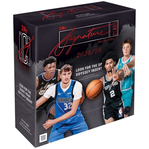 2025-26 Topps Signature Class Basketball - Factory Sealed - Mega Box