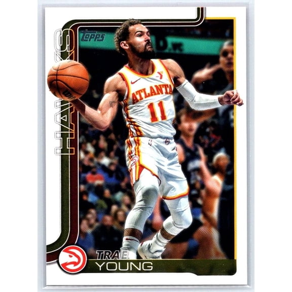 2025-26 Topps Trae Young #61 Atlanta Hawks Basketball Card Near Mint or Better
