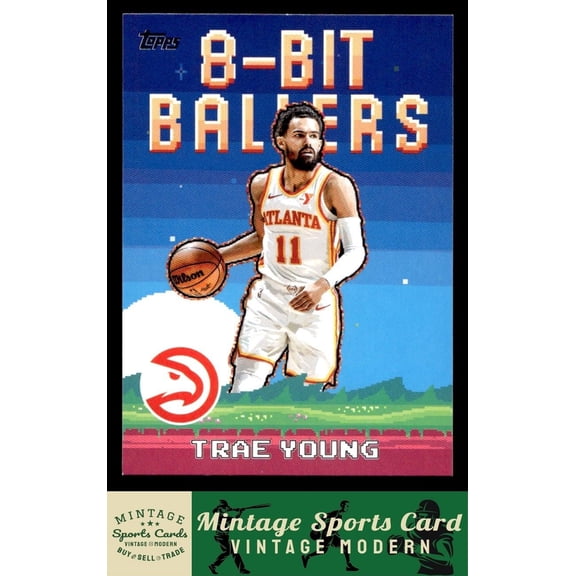 2025-26 Topps Trae Young #8B-6 8-Bit Ballers