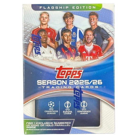 2025-26 Topps Flagship UEFA Soccer Blaster Box
