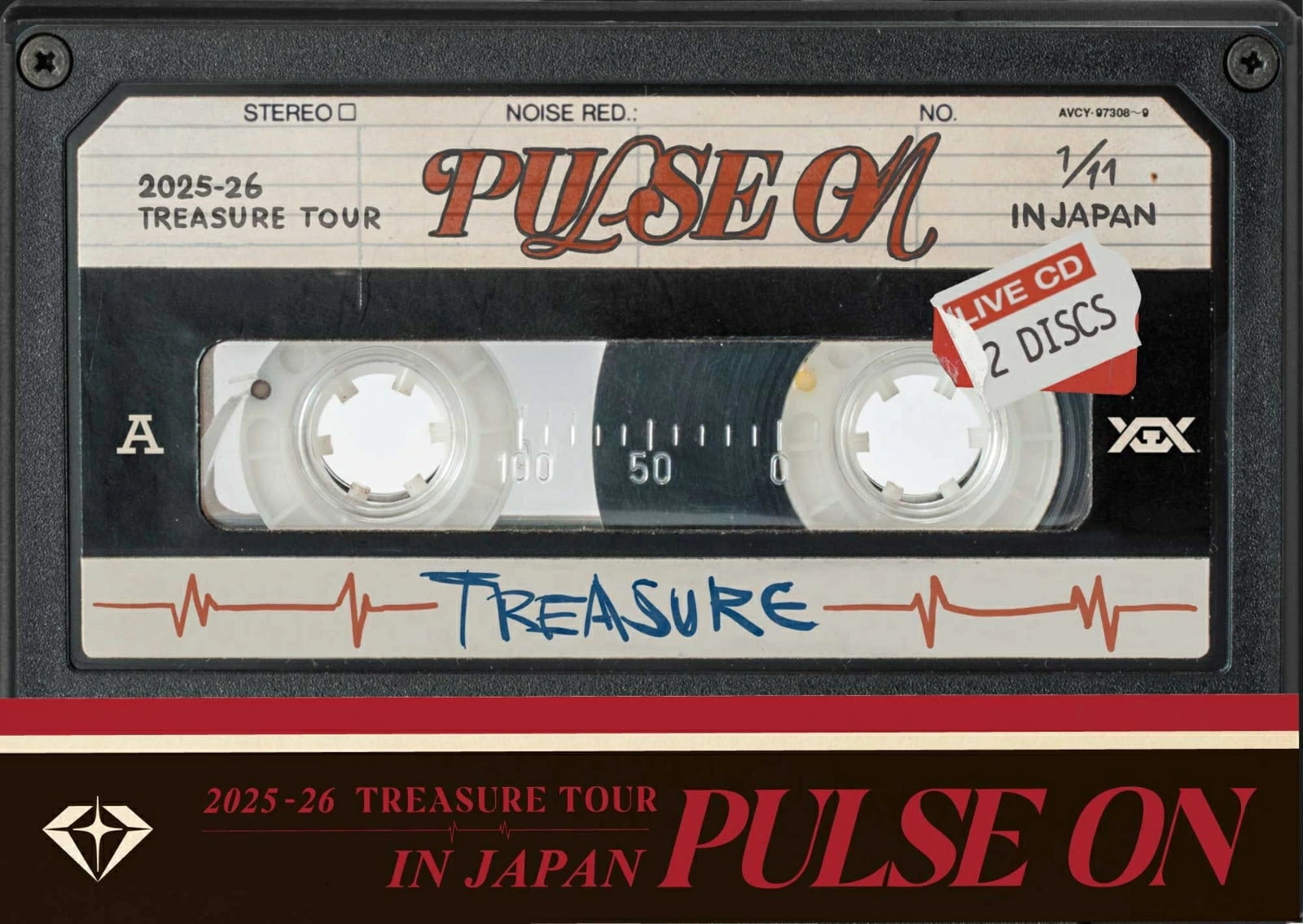 Treasure - 2025-26 Treasure Tour - Pulse On - Live In Japan - Music & Performance - CD