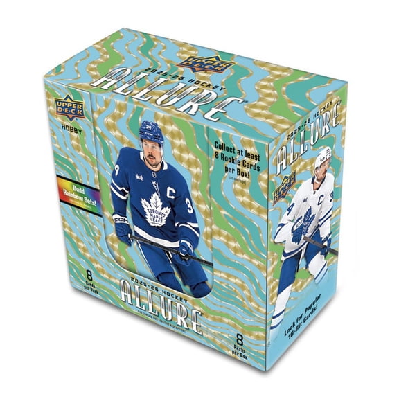 2025-26 Upper Deck Allure Hockey Hobby Box Cards