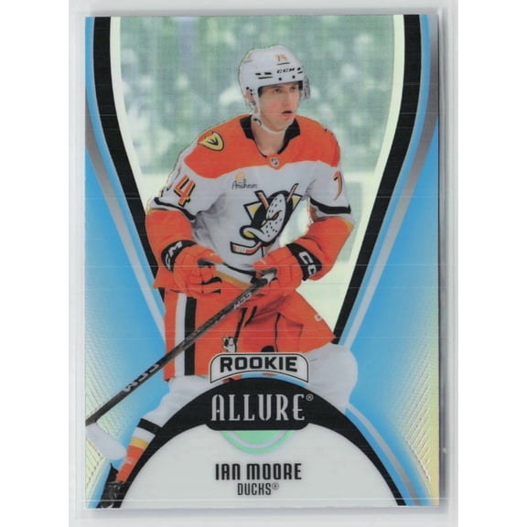 2025-26 Upper Deck Allure Ian Moore Anaheim Ducks Rookie #116 Hockey Card
