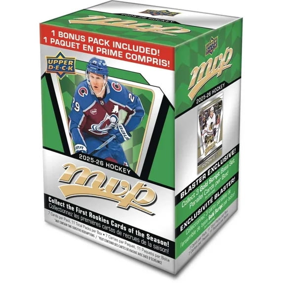 2025-26 Upper Deck MVP Hockey Blaster Box