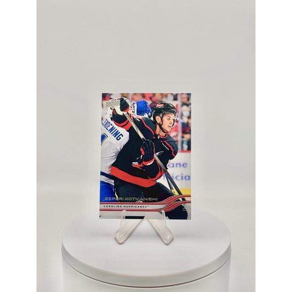 2025-26 Upper Deck Series 1 Hockey Base Jesperi Kotkaniemi #27 Carolina Hurricanes Card
