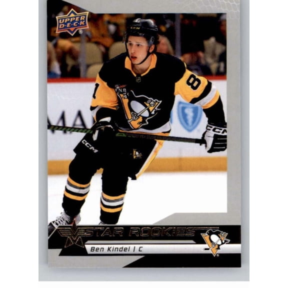 2025-26 Upper Deck Star Rookies #2 Ben Kindel Pittsburgh Penguins NHL Hockey Base Trading Card