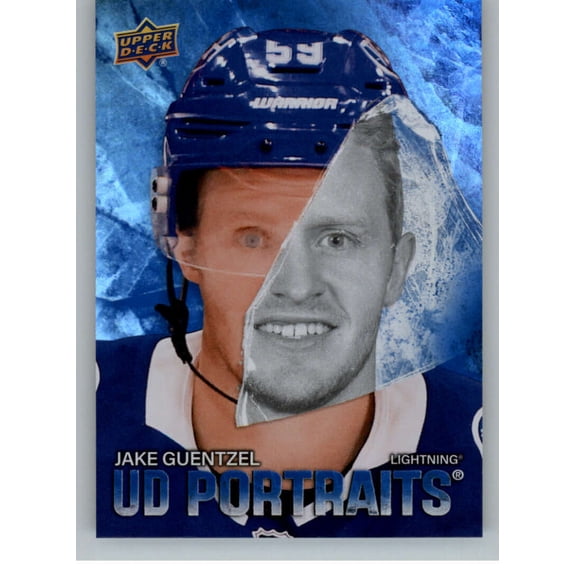 2025-26 Upper Deck UD Portraits #P-39 Jake Guentzel Tampa Bay Lightning Series 2 NHL Hockey Trading Card