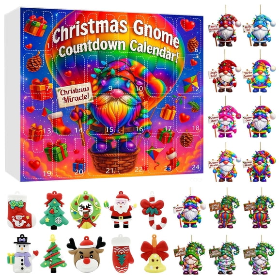 2025 2D/3D Ornament 12 2D Flat Printed On Both Sides With Lifelike Graphics And Greetings. Digital Temperature Gauge for Cooking Interval Timer Exercise Dice for Workouts Chicken Kitchen Timer Manual