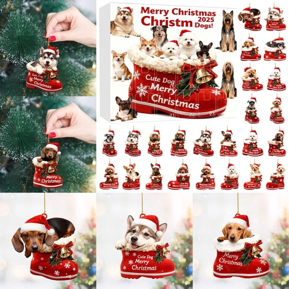 2025 2D With Cute Boots 24 2D Flat Boots With Prints On Both Sides Lifelike Graphics. Digital Timer Countdown Calendar to Retirement by Day Kid Timer Clock Digital Calendar Kids Tooth Brushing Timer