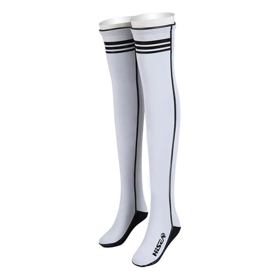 2025 2mm women's knee high diving socks. thermal. anti slip. coral resistant