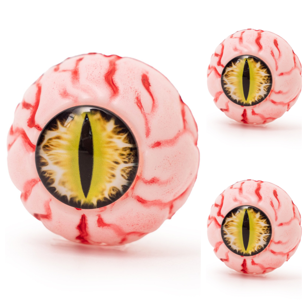 2025 30PCS 1.96 inch Plastic Halloween Eyeballs Eyeball for Kids Toys ...