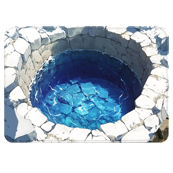 2025 3D Hole Rug Gets Of 3D Carpet Rug That Like A Hole Optical Rugs Funny 3D Carpet To Prank Test & Play With Your Or Cat One Size Utility