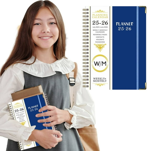 2025.7 To 2026.6 Planner – Weekly & Monthly Planner FromFrom July 2025 To 2026 Daily And Monthly Planner Notebook