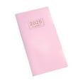 thumbnail image 1 of 2025 A6 Schedule Planner Book, Laser Starry Leather Weekly Notebook, Thin Daily Organizer for Appointment Tracking and Goal Management for Students D, 1 of 8