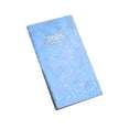thumbnail image 1 of 2025 A6 Weekly Planner Schedule Book with Laser Starry Leather Cover, Thin Portable Notebook for Daily Tasks, Monthly and Weekly Management for Goal Setting B, 1 of 8