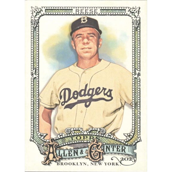 2025 ALLEN & GINTER SHORT PRINTS #340 PEE WEE REESE BROOKLYN DODGERS