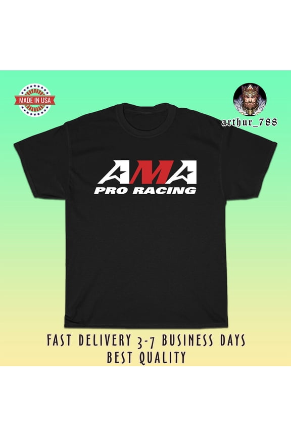 2025 AMA Pro Motocross Championship Logo Men's T-Shirt American Size T-Shirt