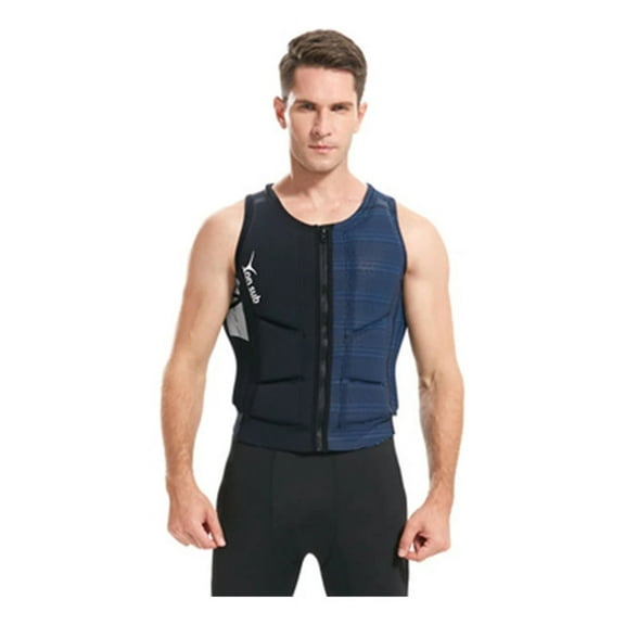 2025 Adult ultra-thin lightweight life jacket, safe and portable zippered life vest