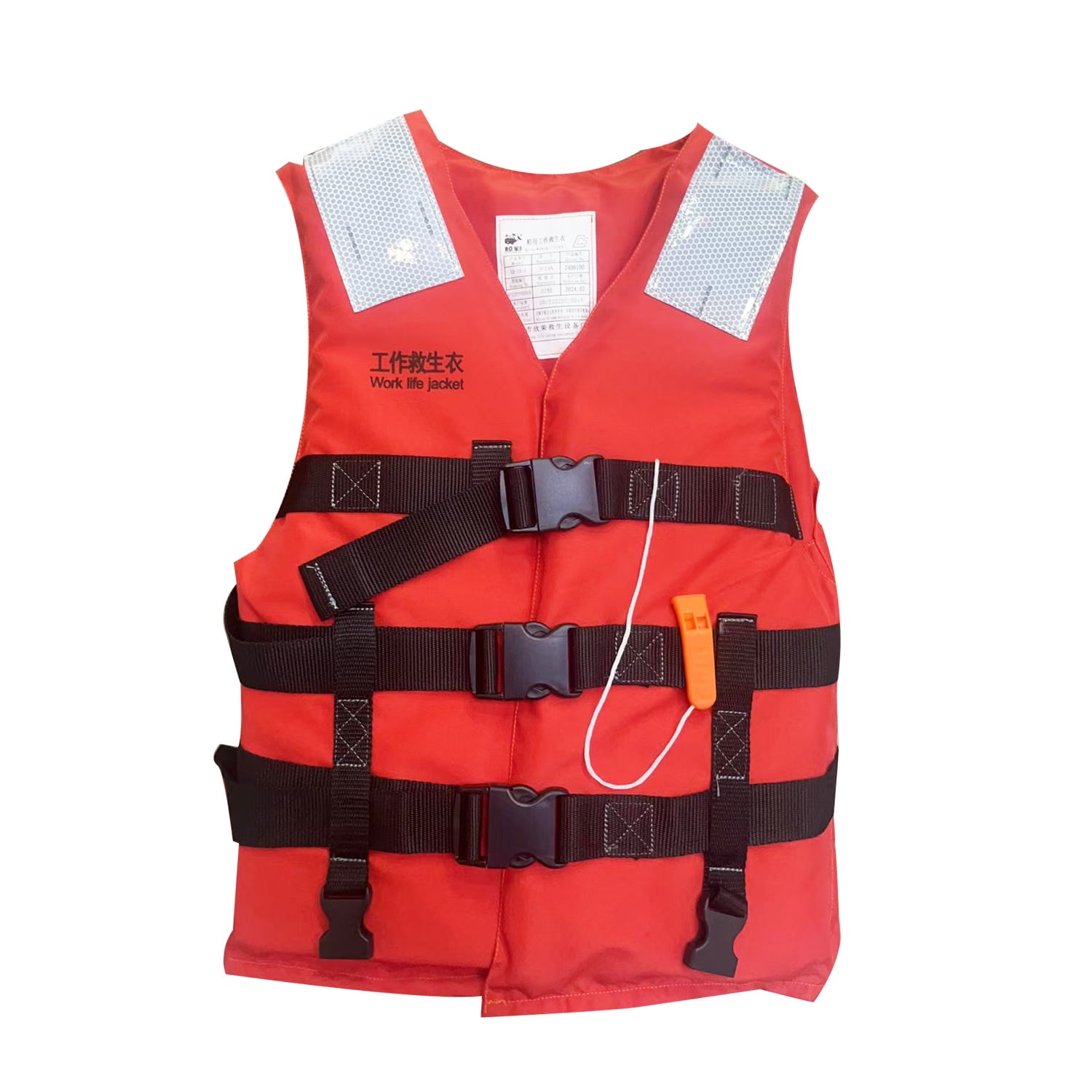 2025 Adult work life jacket portable boat drifting flood prevention life jacket