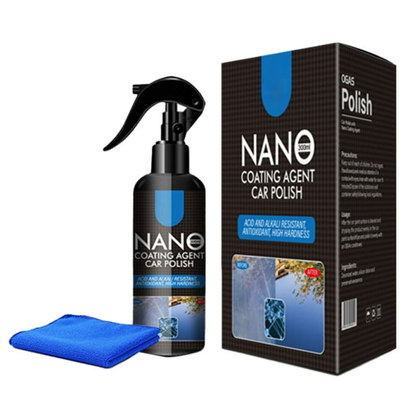 2025 Advanced Car Quick Acting Coating Agent Spray 2 In 1 High Effect Waterless Wash Scratch Polish Protective Layer