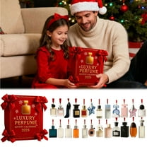 2025 Advent Calendar 24 Day Acrylic Display, 24 Days Of Designer Fragrances Holiday Countdown, Festive Decor for Home & Gift