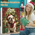 thumbnail image 1 of 2025 Advent Calendar with 24 Days of Puppy Figure Surprises Festive Holiday Countdown Set for Christmas Celebration, 1 of 7