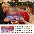 thumbnail image 1 of 2025 Advent Calendar Set 24 Days Of Surprise Gemstone For Adults And Kids Educational Rock Mining Kit With Natural, 1 of 4
