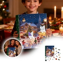 Countdown Sets Advent Calendar 2025 with 24 Days of Surprise and Gem Rocks for Adults and Kids