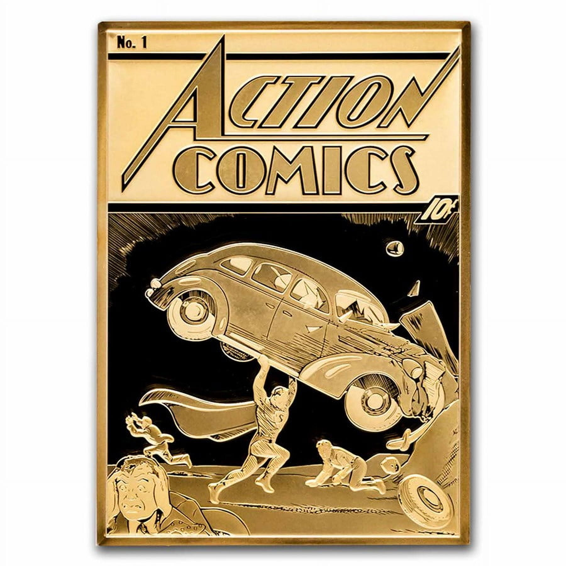 2025 Agoro DC Superman 90th Anniversary Action Comics #1 5 oz Gilded Silver Coin