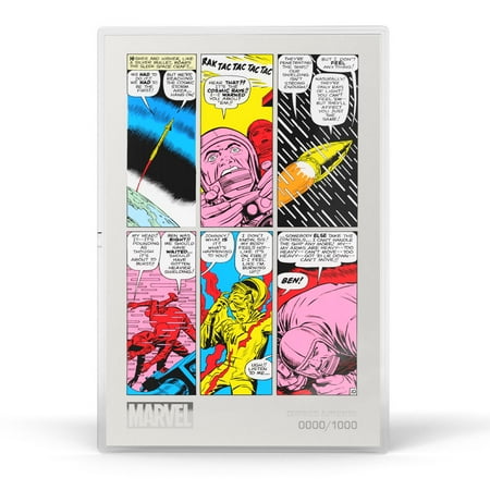 2025 Agoro Marvel Comix Fantastic Four #1 Internal Page 1 oz Colourized Silver Foil