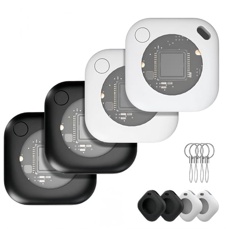 2025 Air Tags-4 , Tracke Work with Find My(iOS Only, Not for ), Tag Item Finders for Key, Luggage, Backpack, Pet, .(Not for Devices)