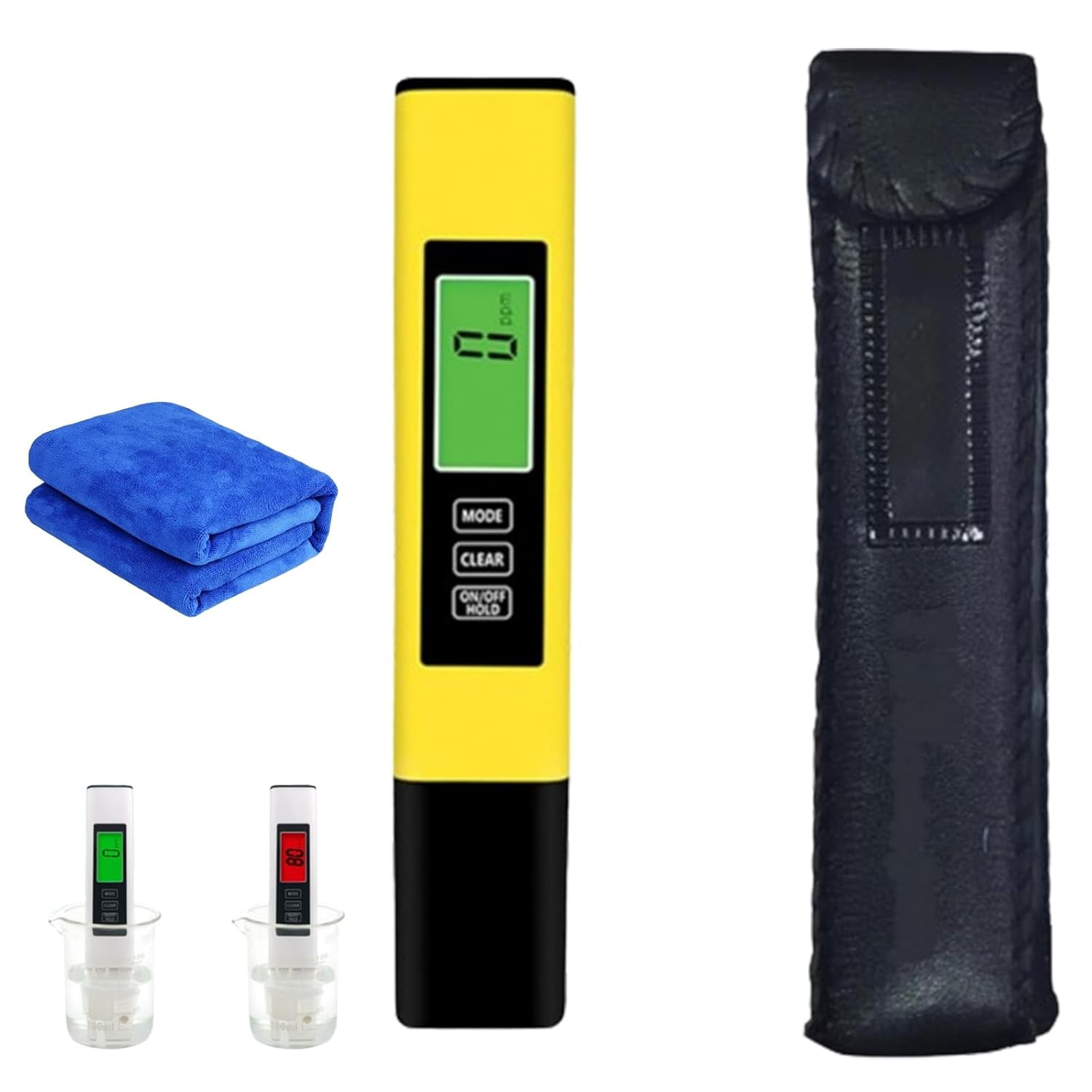 2025 4 En 1 TDS Meter Testeur Eau Numérique - TDS EC Température Portable Pour Eau Potable