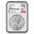 thumbnail image 1 of 2025 American Silver Eagle MS-70 NGC (FDI, Gaudioso), 1 of 3