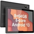 thumbnail image 1 of 2025 Android 13 Tablet 10.1" Tablet - 8GB RAM 64GB Storage, Octa-Core Processor 512GB Expandable, 7000mAh Battery, HD IPS Touchscreen Dual Camera WiFi Tablet, 1 of 5