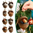 thumbnail image 1 of 2025 Animal Ornaments for Christmas Tree – 8PCS 2D Acrylic Woodland Forest Animal Hanging Decorations, Cute Rabbit, Fox, Deer & Squirrel Ornaments Set for Xmas Tree, Rustic Holiday Décor & Gifts, 1 of 4