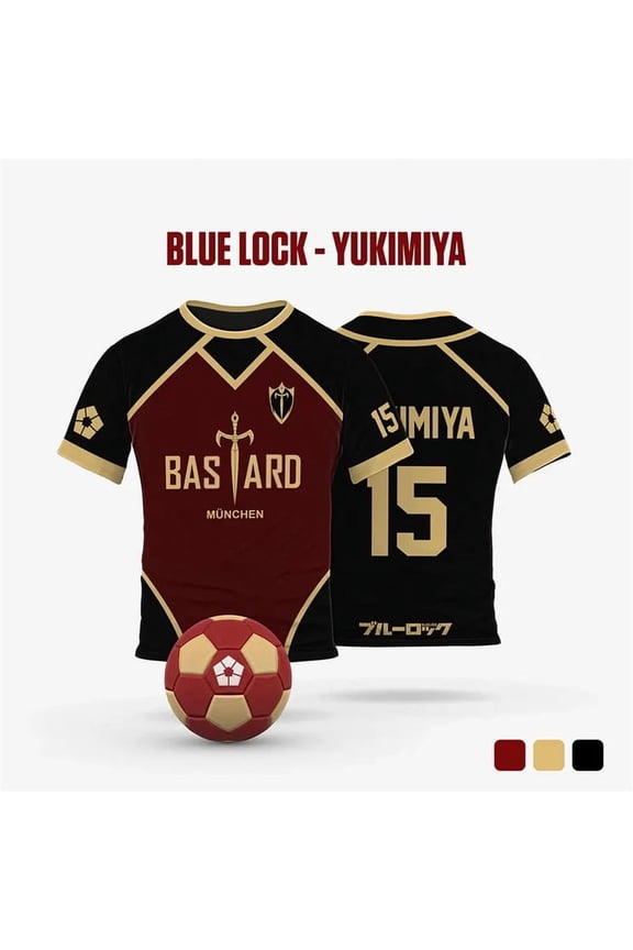 2025 Anime Blue Lock Yukimiya Jersey 3D Print Men Sport T Shirt Fashion Harajuku Manga Short Sleeve Children Unisex Tee Y2k Tops