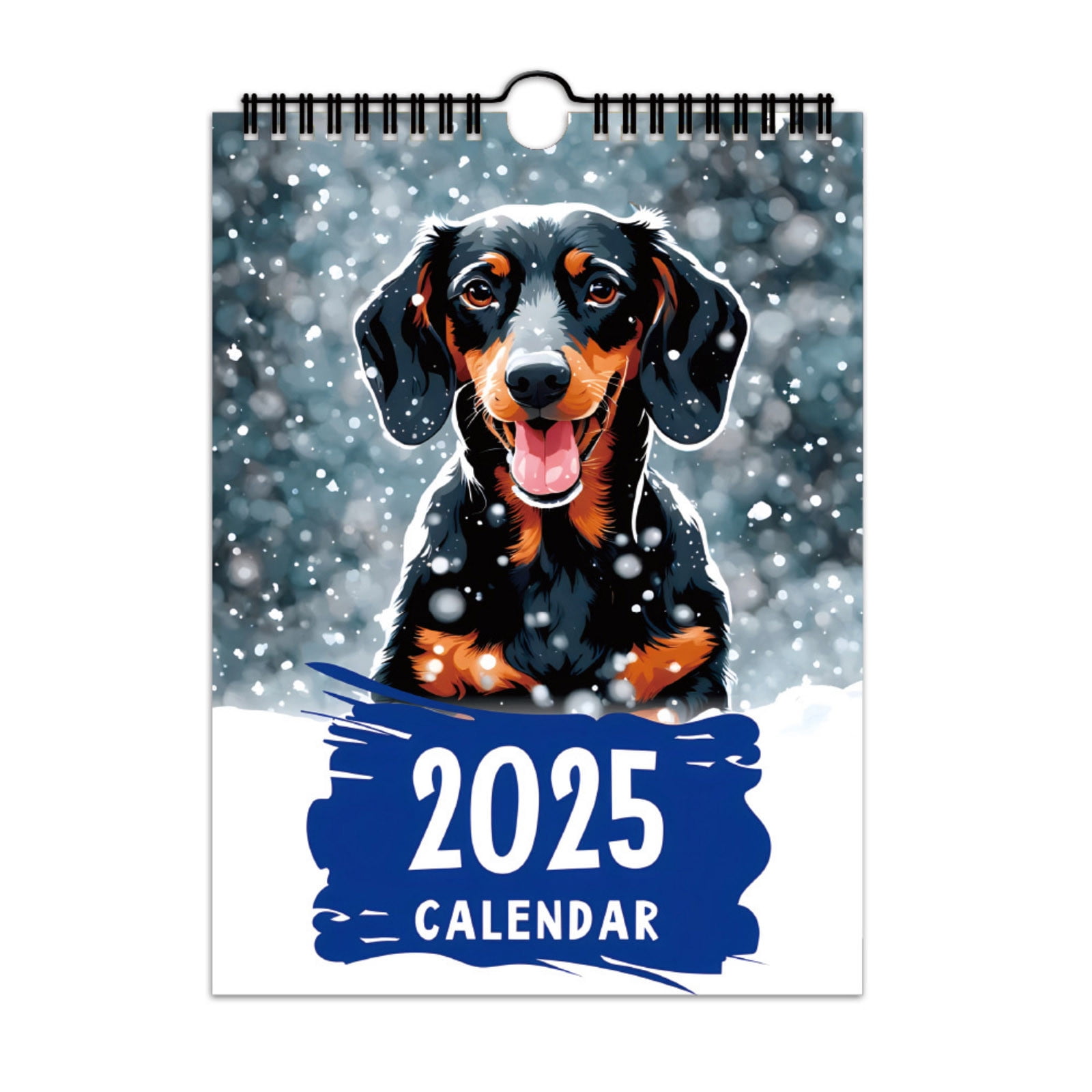 2025 Anime Sausage Dog Calendar Wall Calendar Color Calendar For Indoor