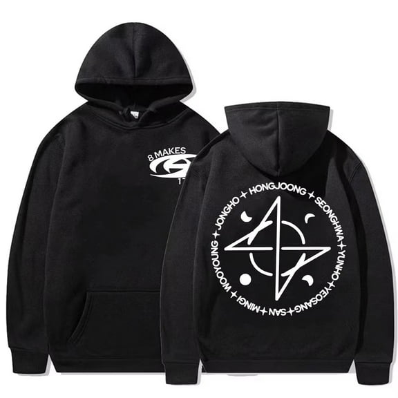 2025 Ateez World Tour Towards The Light: Will To Power Hoodies Unisex Fashion Sweatshirt Pullover Casual Streetwear